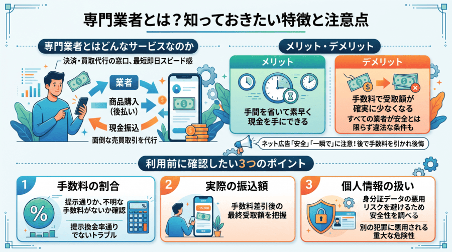 専門業者とは?知っておきたい特徴と注意点